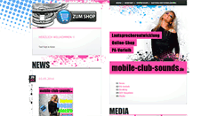 Desktop Screenshot of mobile-club-sounds.de